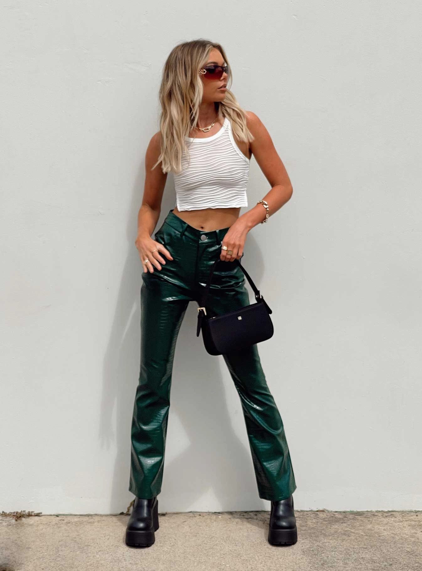 Harmonious Pants Green Weather resistant Chafe Free