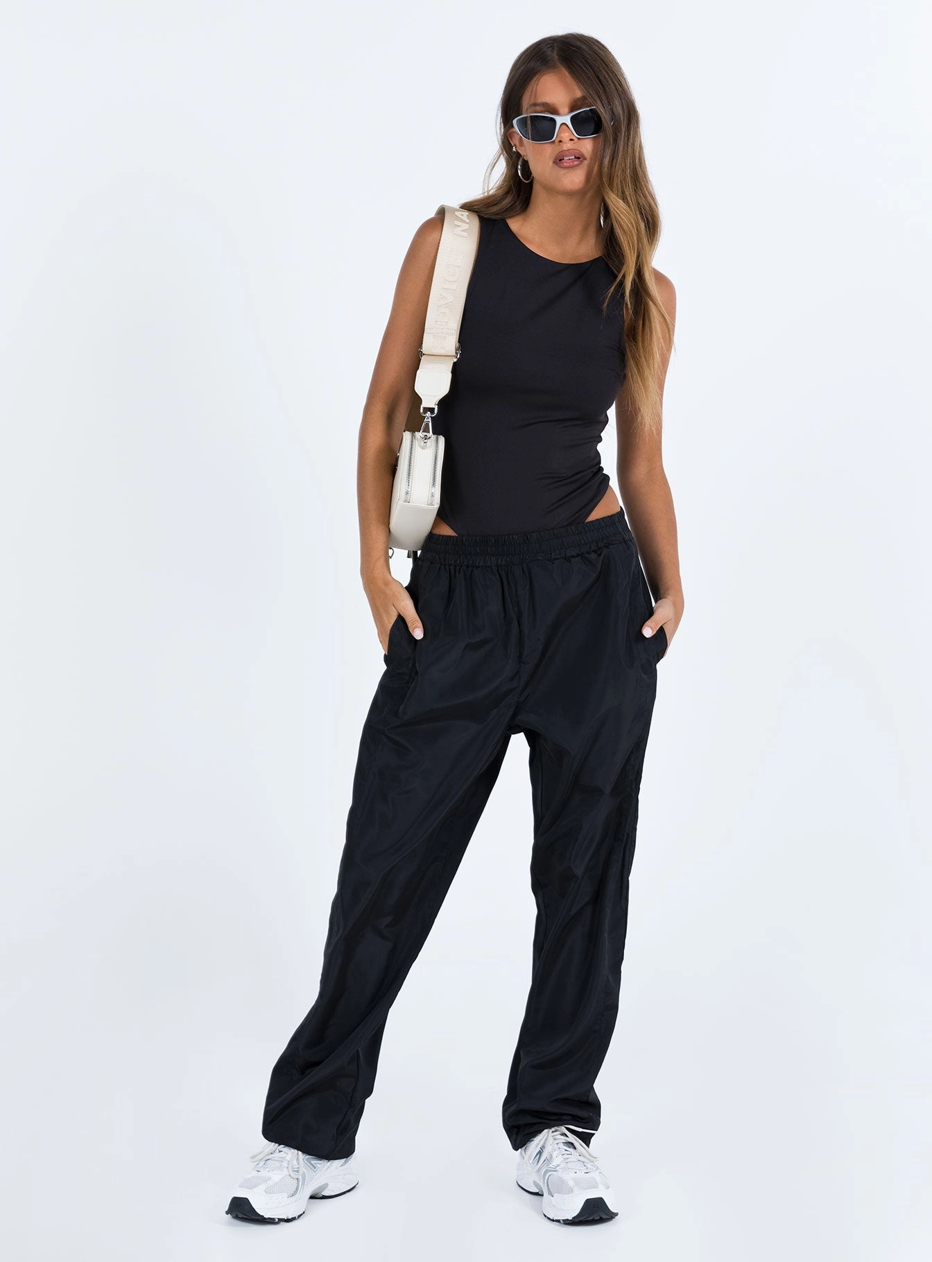 Haruko Pants Black Cozy Style