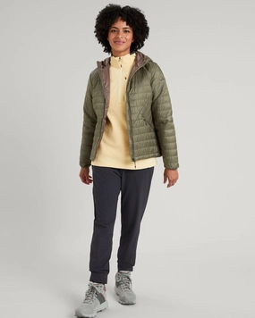 Recycled Material Construction Heli R Women's novaLOFT Hooded Jacket - Beech