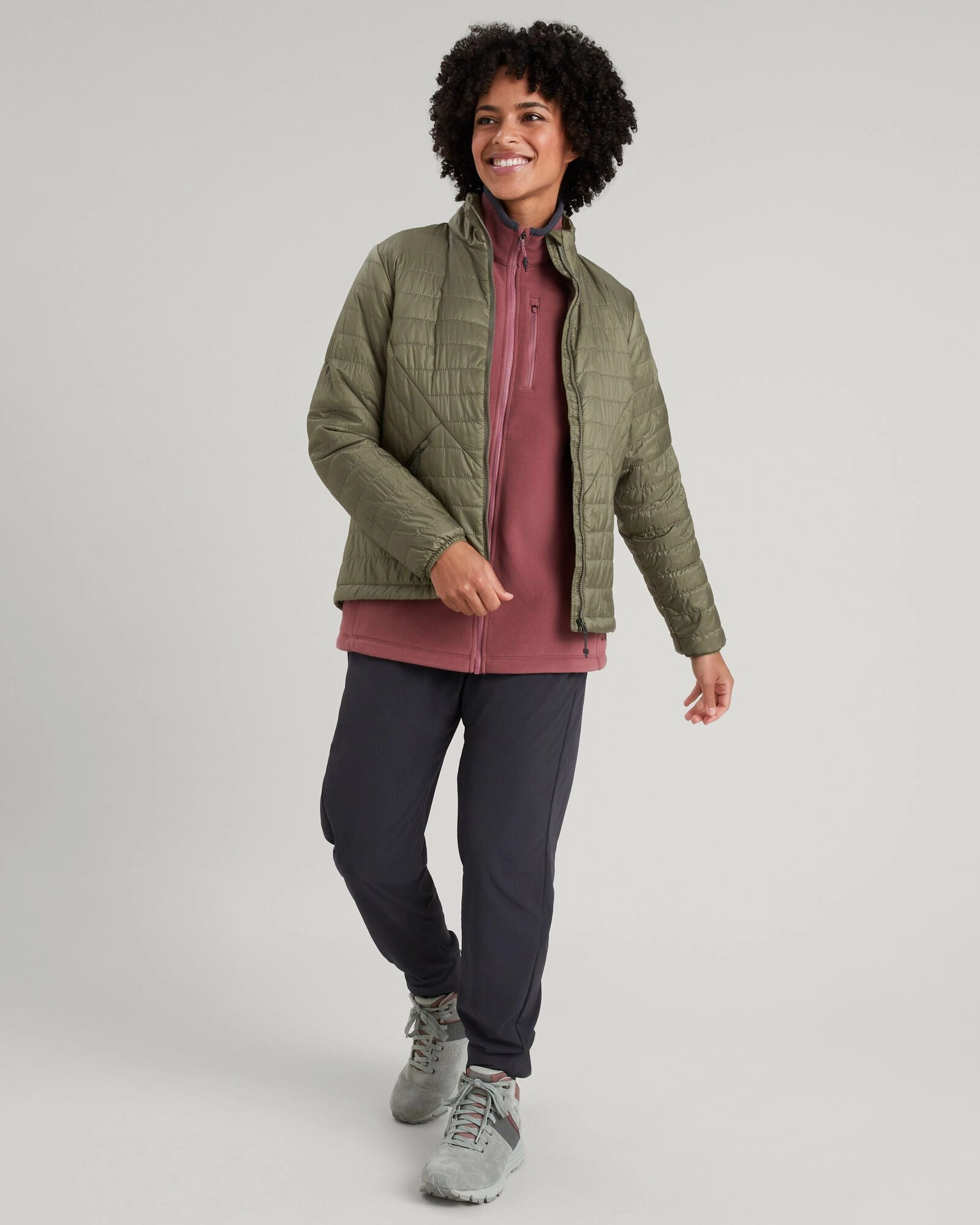 Heli R Women's novaLOFT Jacket - Beech Dry Weather Look
