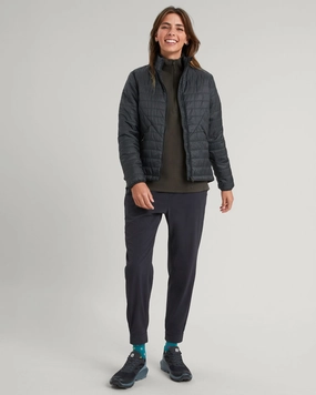 Hidden Storage Compartment Heli R Women's novaLOFT Jacket - Black Stingray