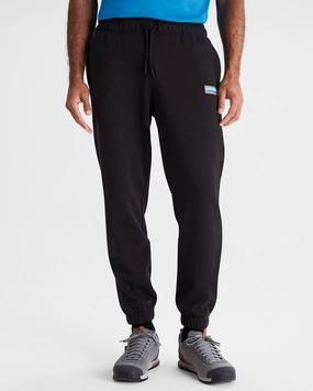 Plus-size option Cropped hem Heritage Logo Men's LT BB Joggers - Black Stingray