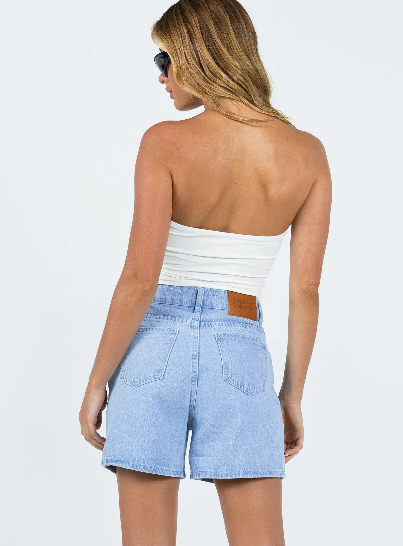 The Swalla Shorts Light Blue floral shorts