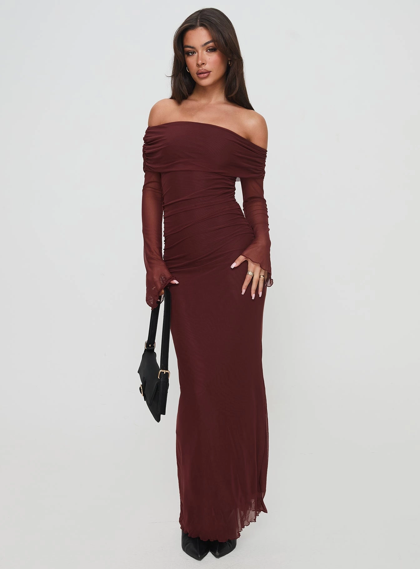 Consideration Maxi Dress Chocolate Daily Ready