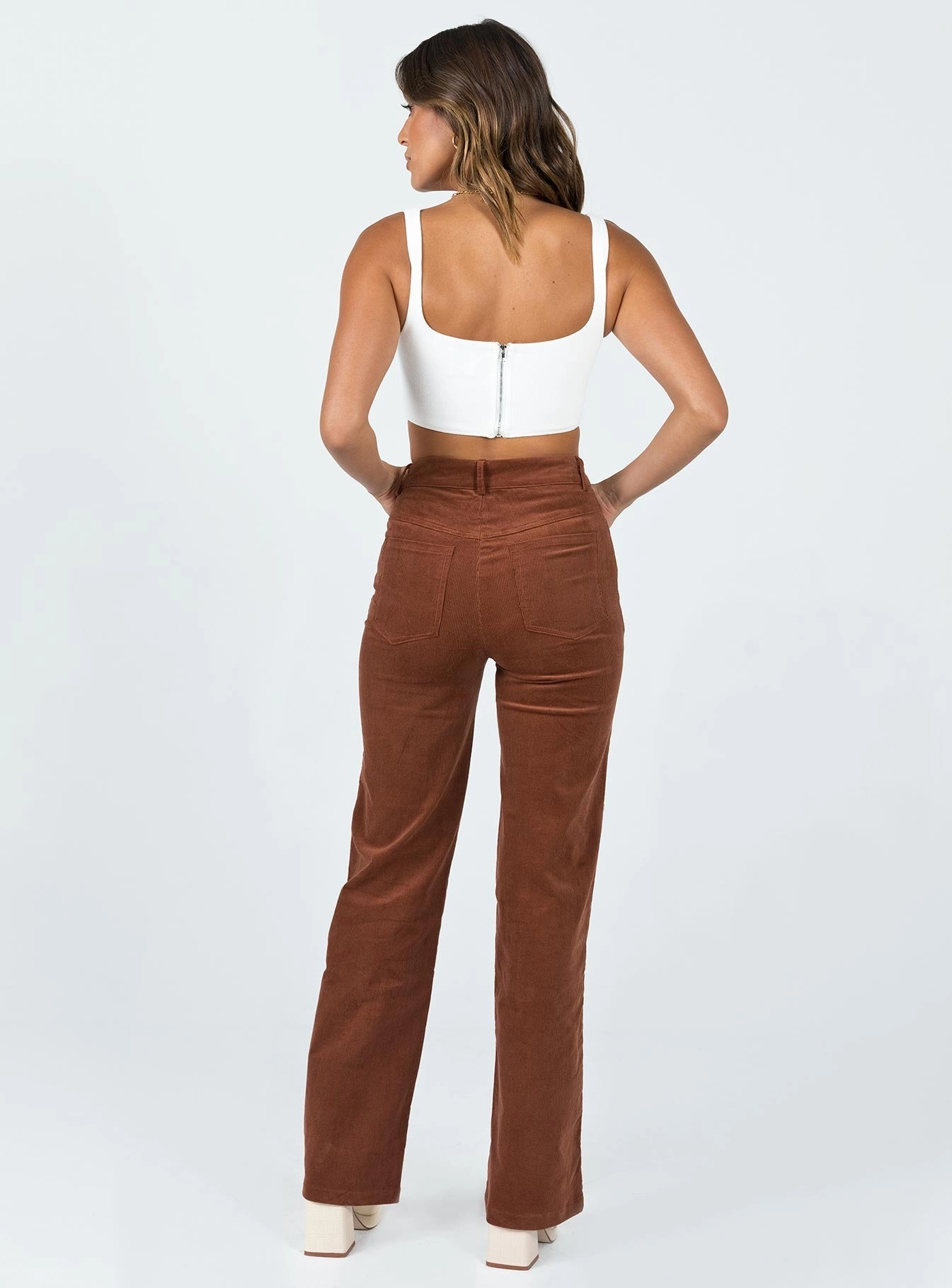 Sorcha Pants Brown No Irritation Seams Stylish Fit
