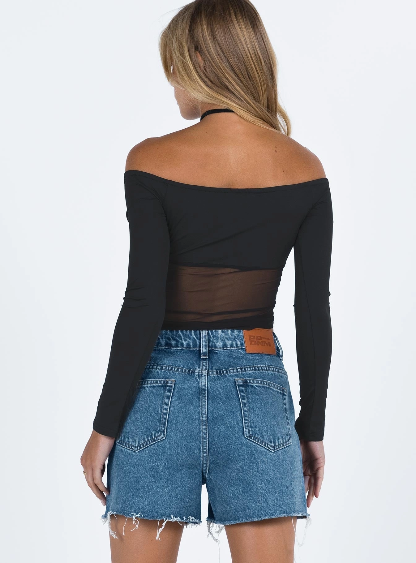 Quick Slip graduation season Laurena Denim Shorts Dark Washed Petite