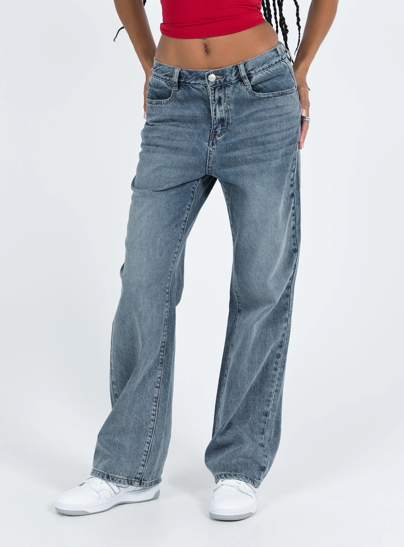 Hoban Jeans Mid Wash Denim Foundation Piece