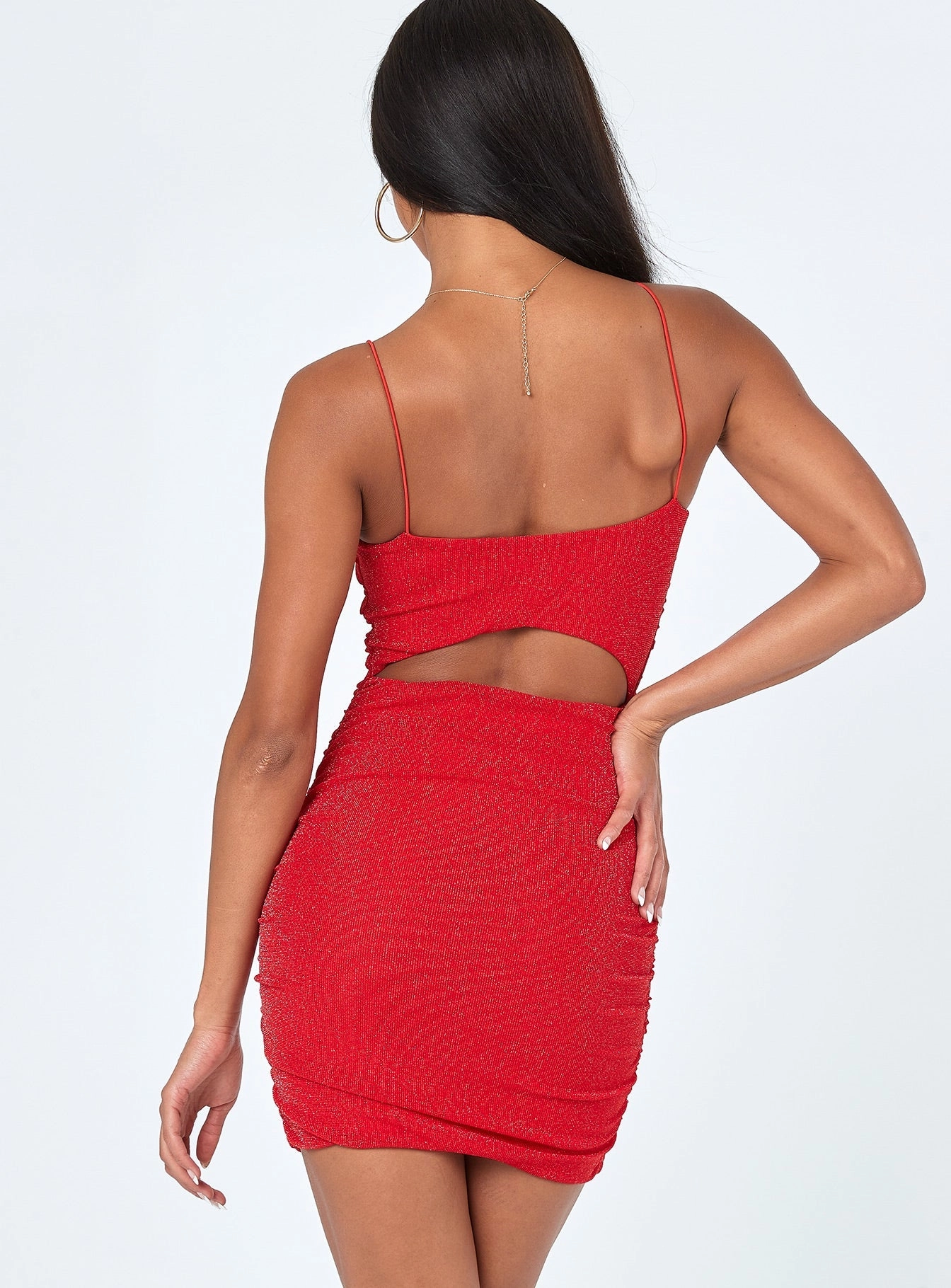 Cool Undertone Holloway Wishes Mini Dress Red