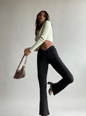 Imogen Pants Black Casual Essentials Stretch Motion
