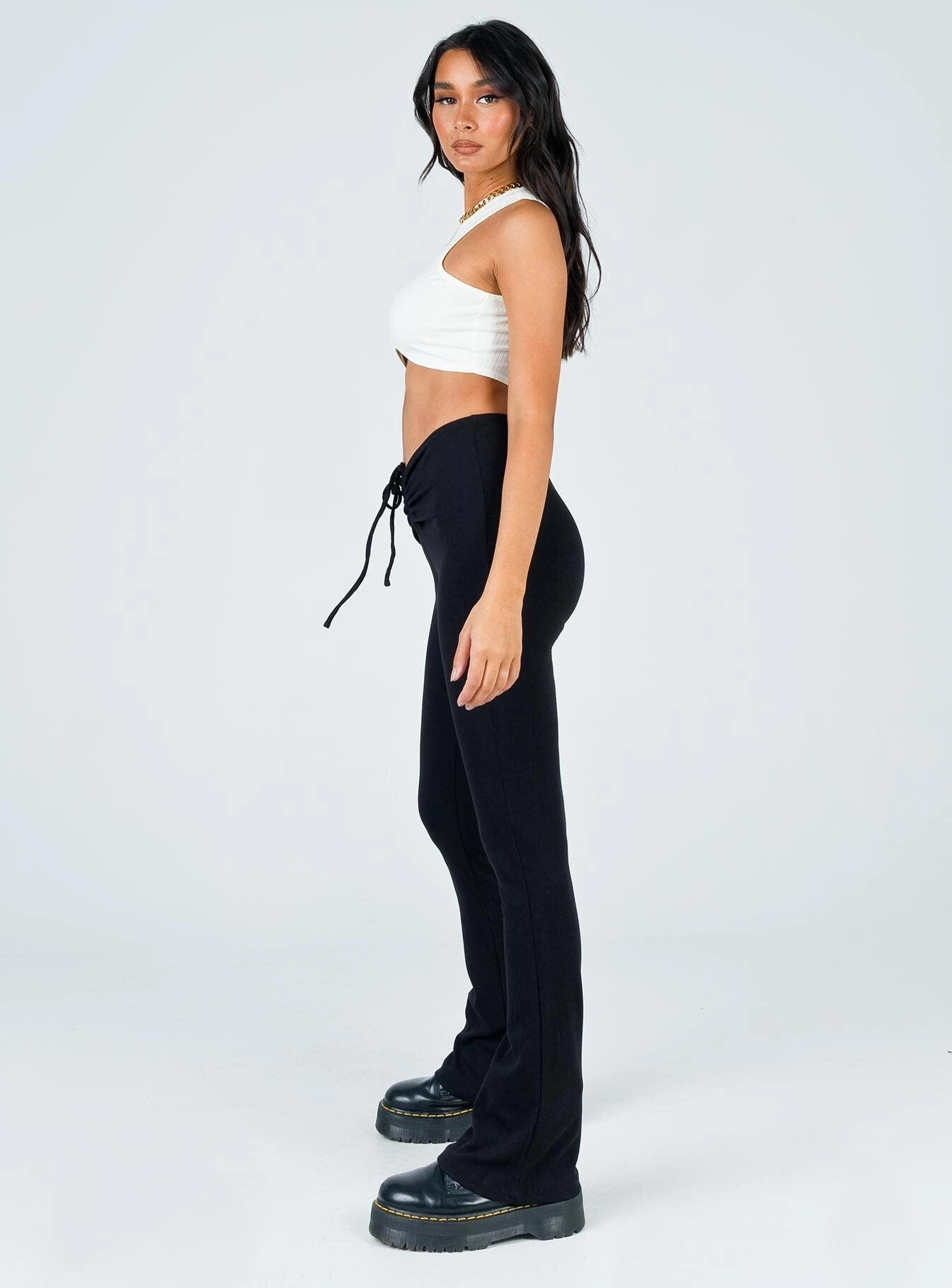 Anti Pilling Fabric Imogen Pants Black