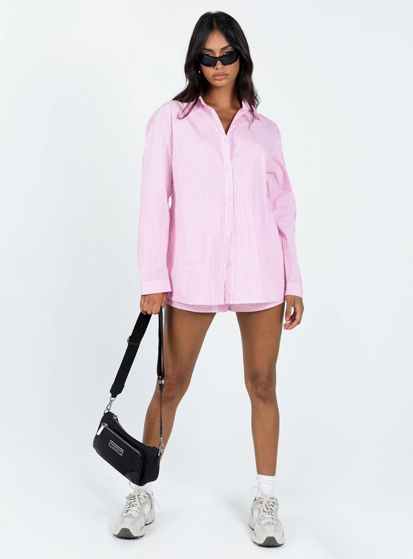 Performance Stretch light feel The Chloe Set Pink Stripe