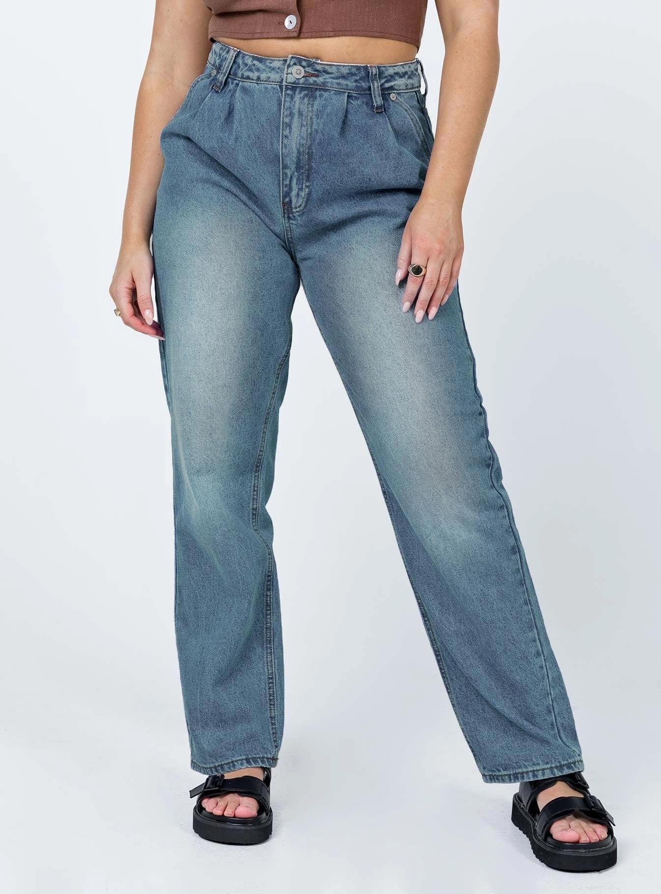 Isabelle Straight Leg Denim Jeans City Walk Smart Casual