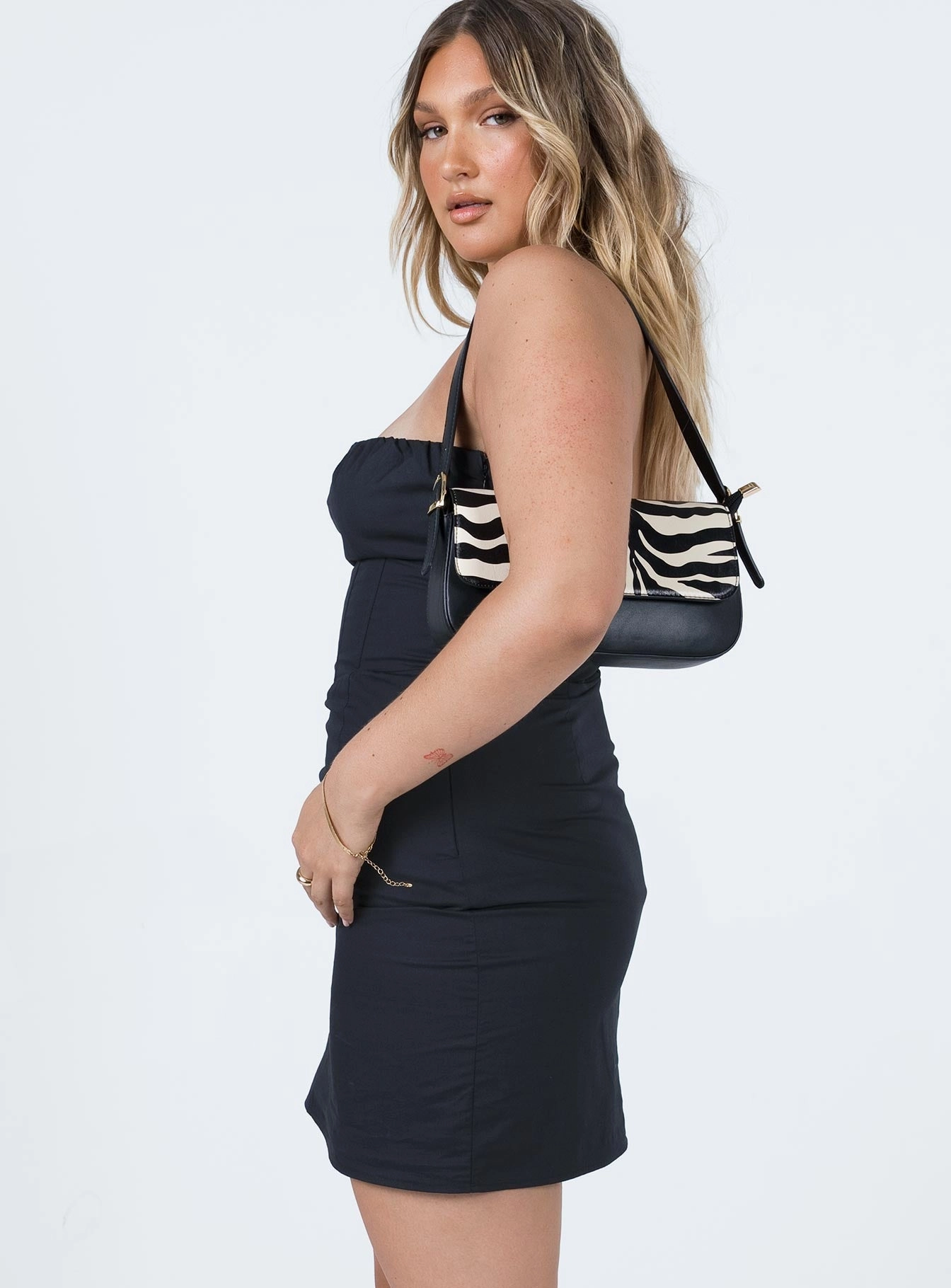 Ivy Corset Mini Dress Black Versatile-Style