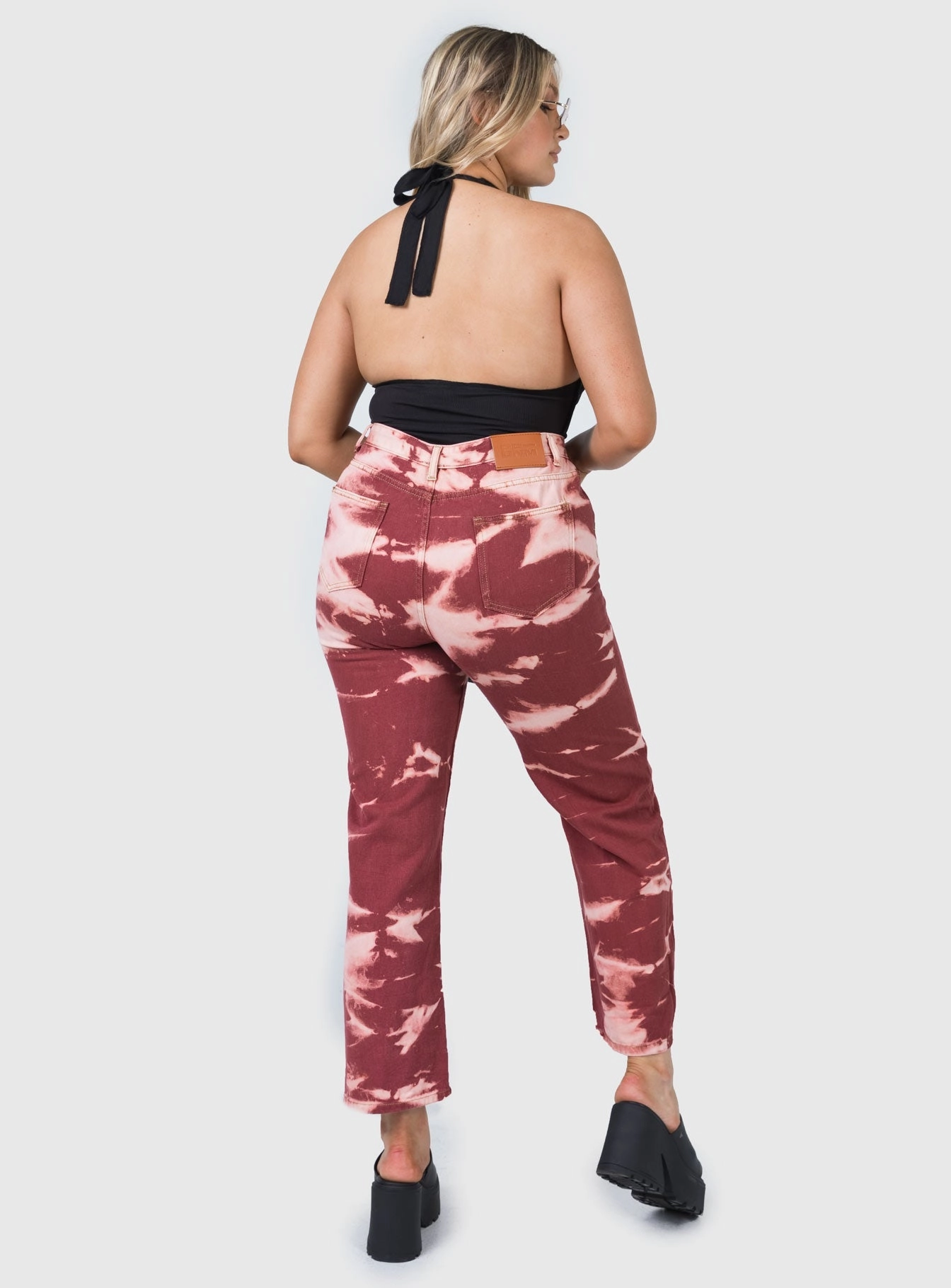 James Denim Jeans Red Streetwear Fan Premium Recycled Fiber Content