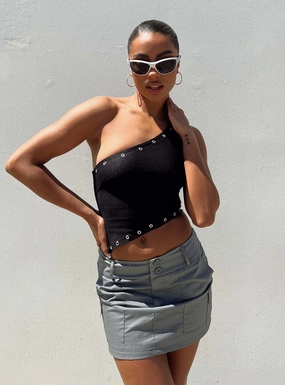 Jameson Mini Skirt Grey Fresh Mood Light Comfort