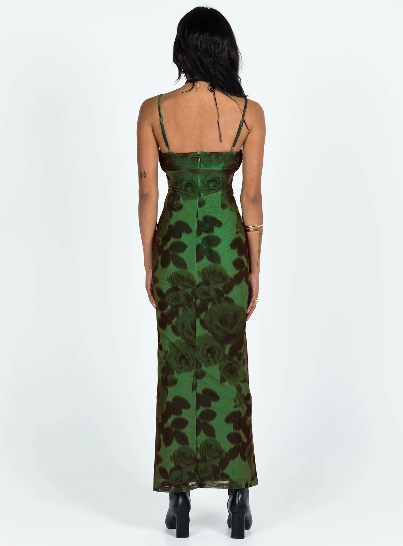 Bride Side Vibrant Hue JGR & STN Thorne Maxi Dress Green