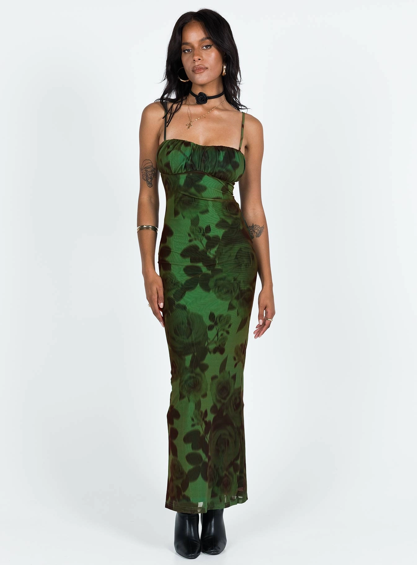 Trend Movement JGR & STN Thorne Maxi Dress Green