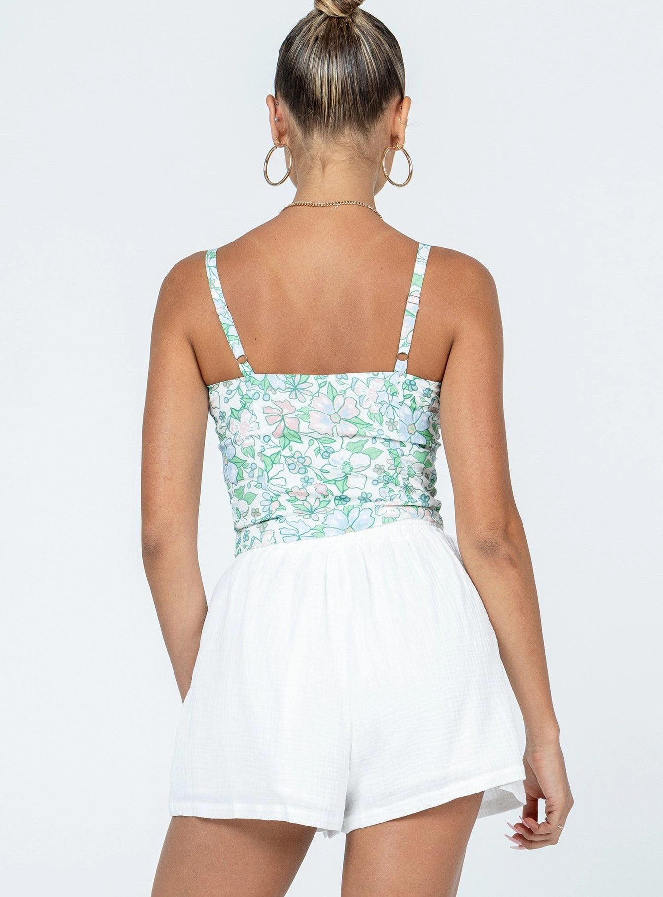 Cotton shorts Versatile Wear Kahlil Shorts White