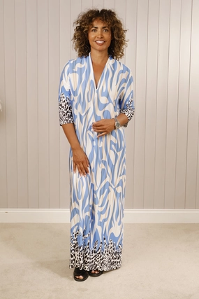Kasbah Maxi Dress Blue Weekend Fresh
