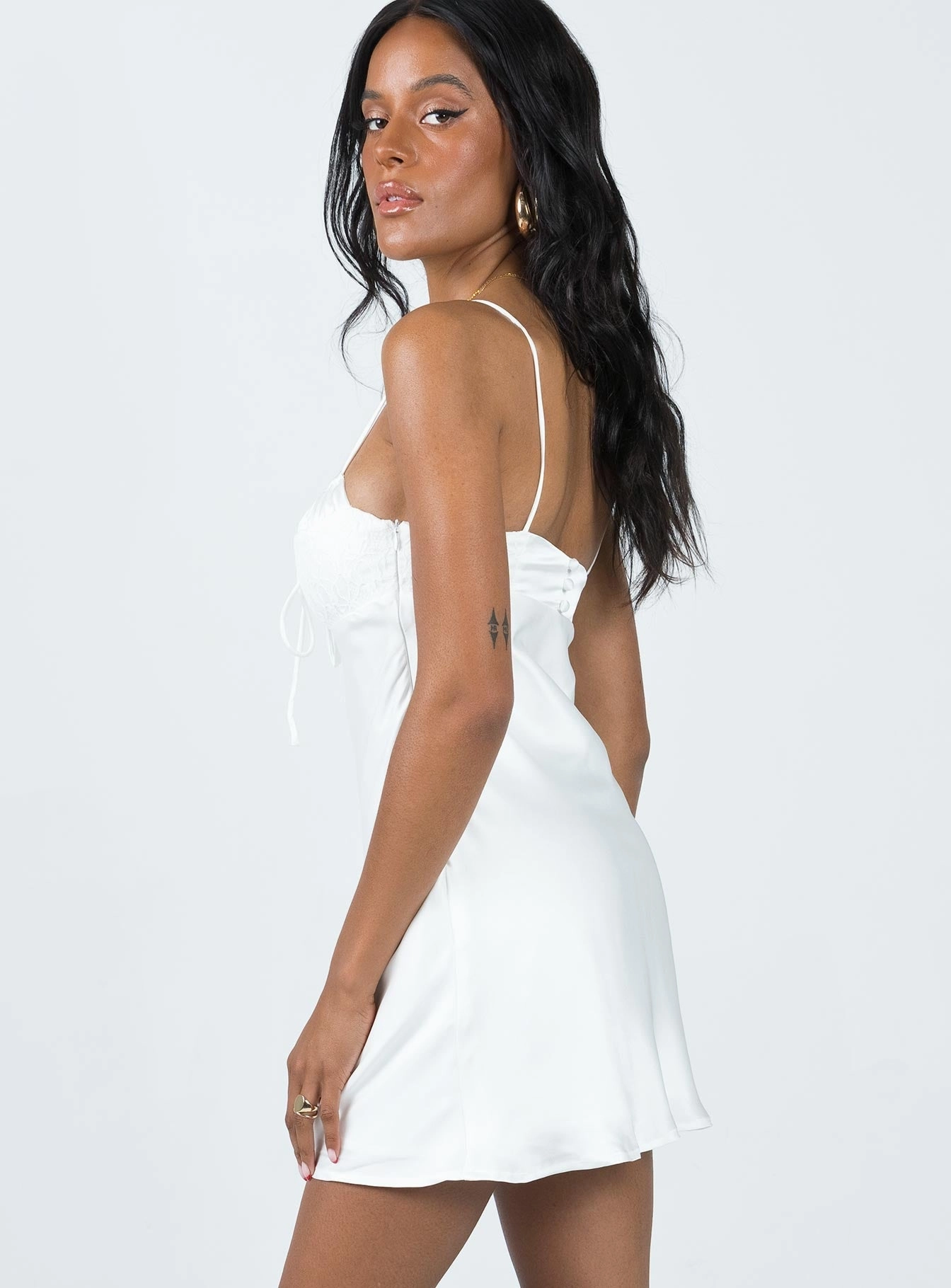 Bold Look Summer Air Kaylah Mini Dress White