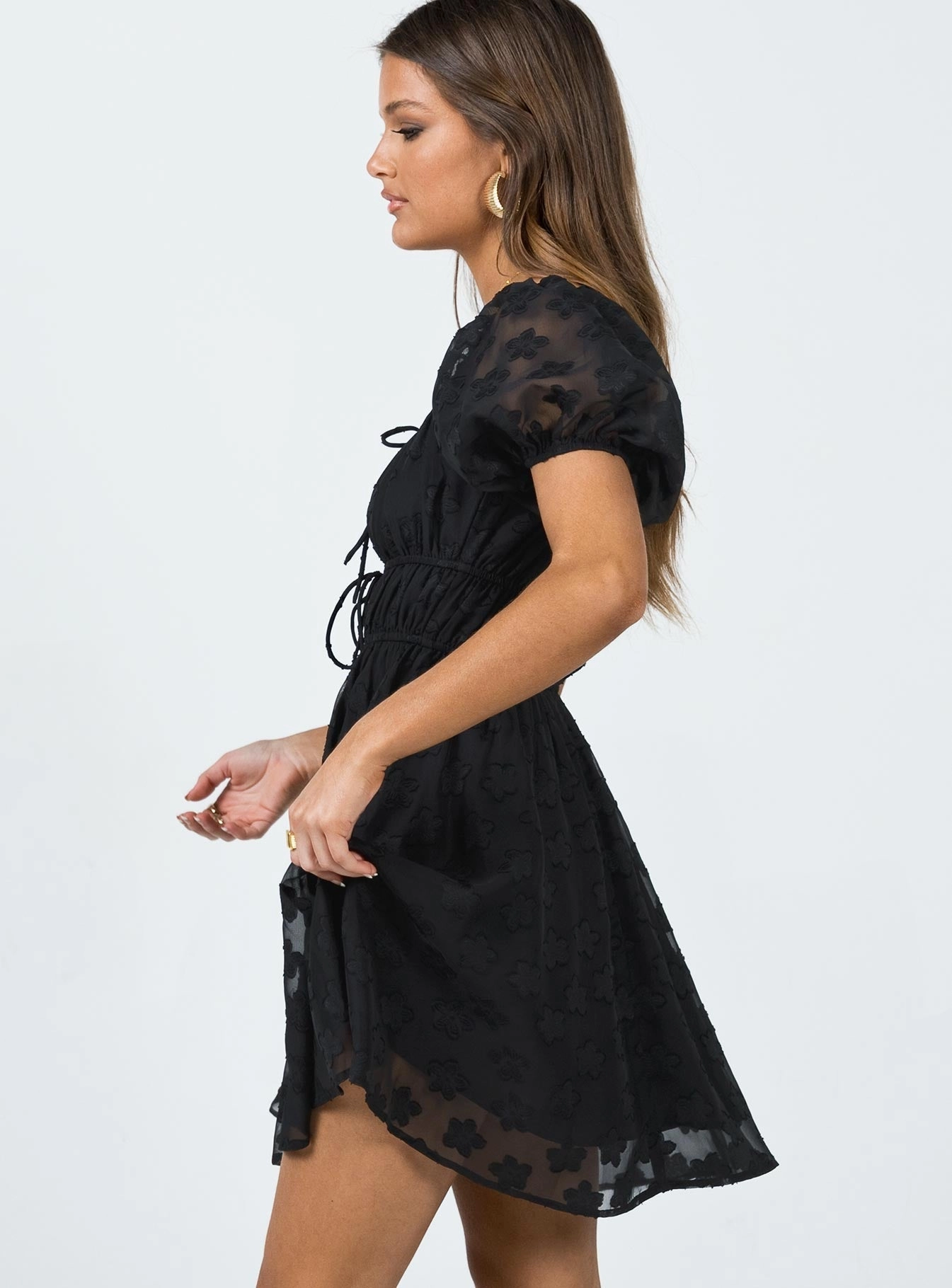 Kenny Mini Dress Black Chic Tone