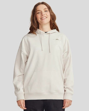 Women's Mountain Camo Slouchy Brushed Hoodie - Shroom Quick Dry Performance