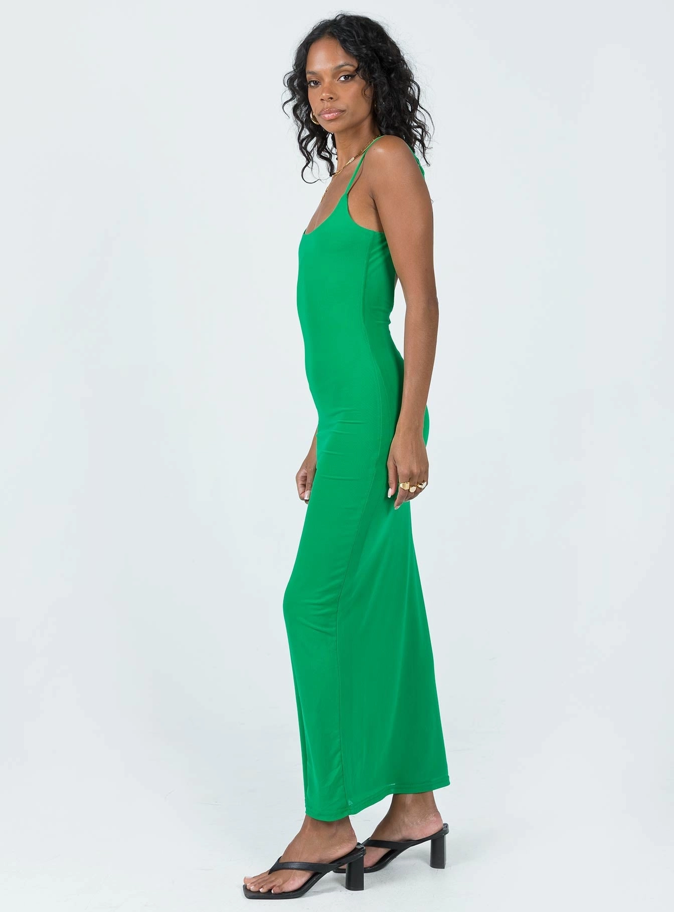 Smooth Lines Special-Edition Knox Maxi Dress Green