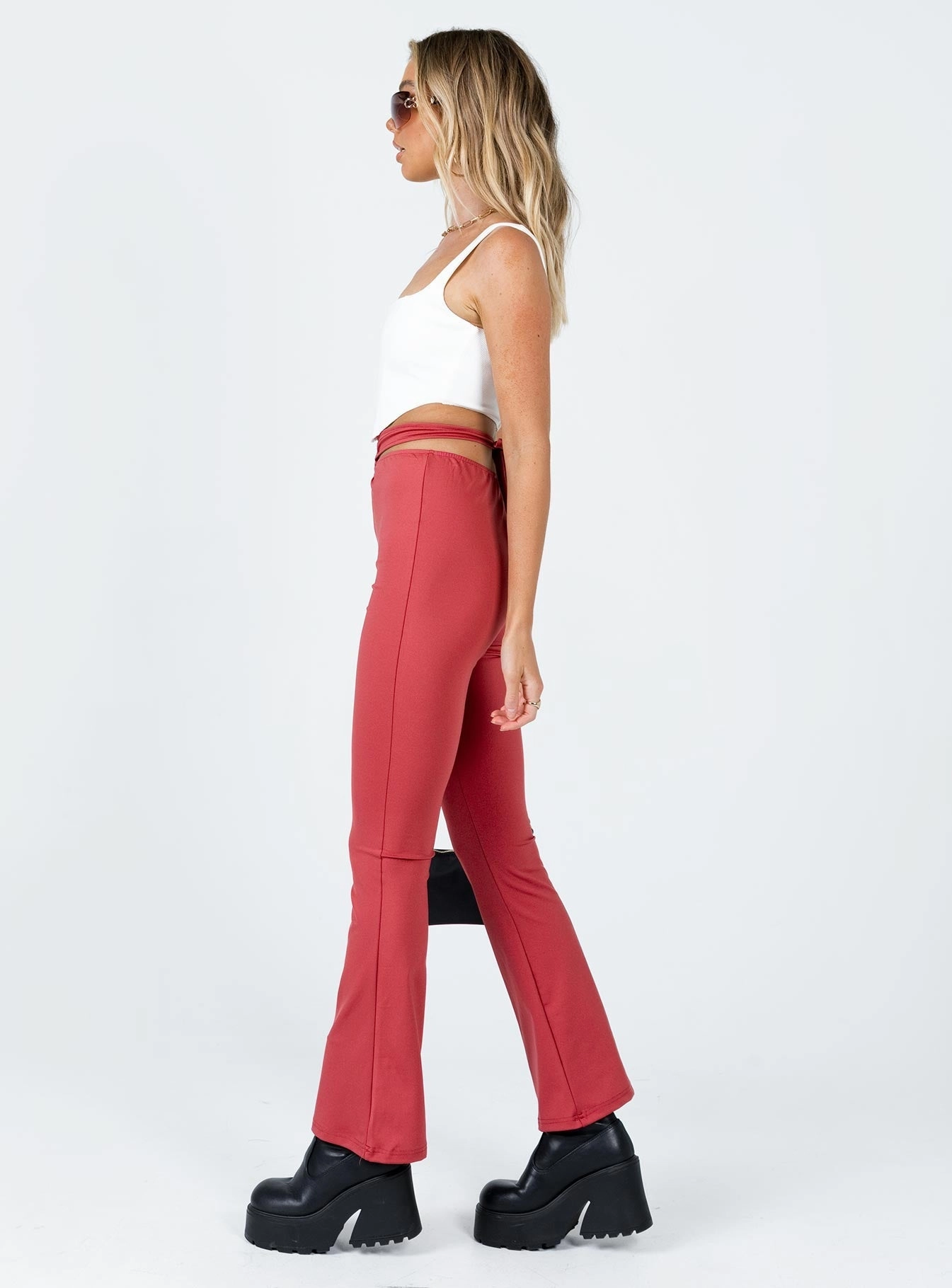 Stretch Ready Kyra Pants Red