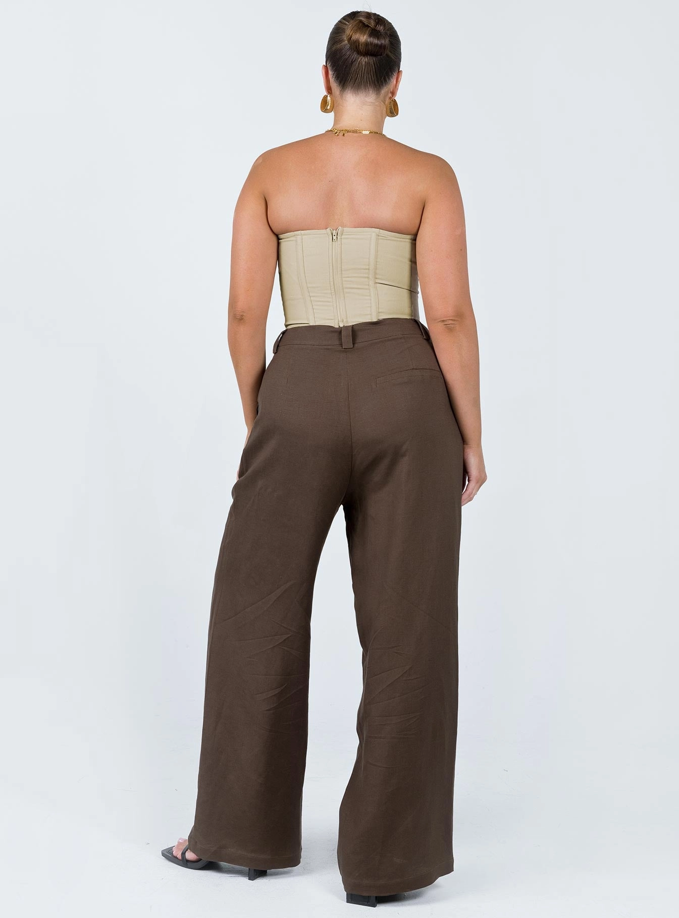 La Quinta Pant Dark Chocolate Freedom Fit Utility Pockets