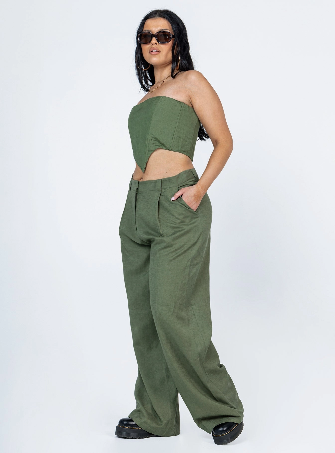 La Quinta Pant Khaki Cozy Movement