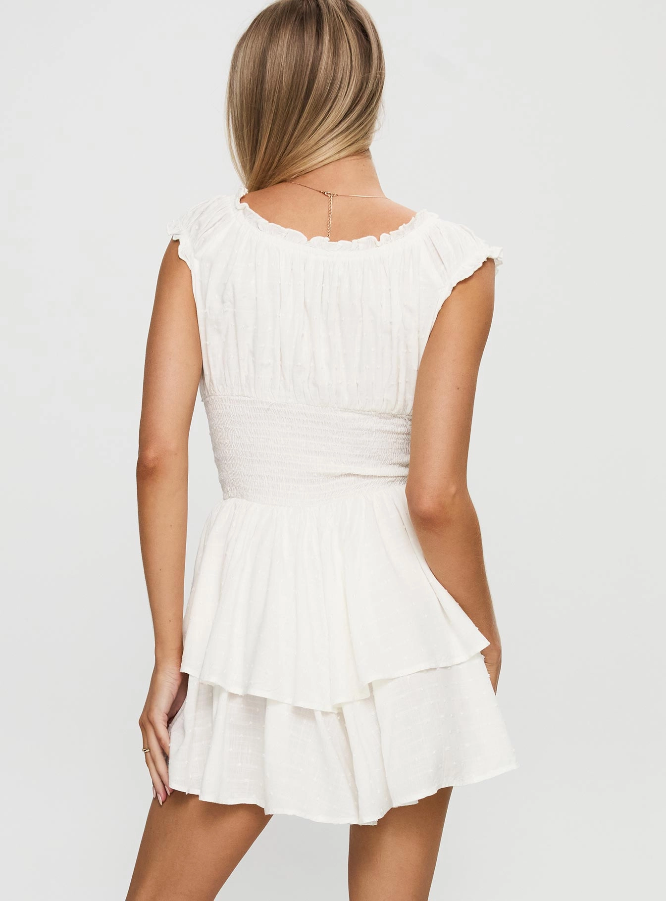 Timeless Wear The Love Galore Romper White Lower Impact