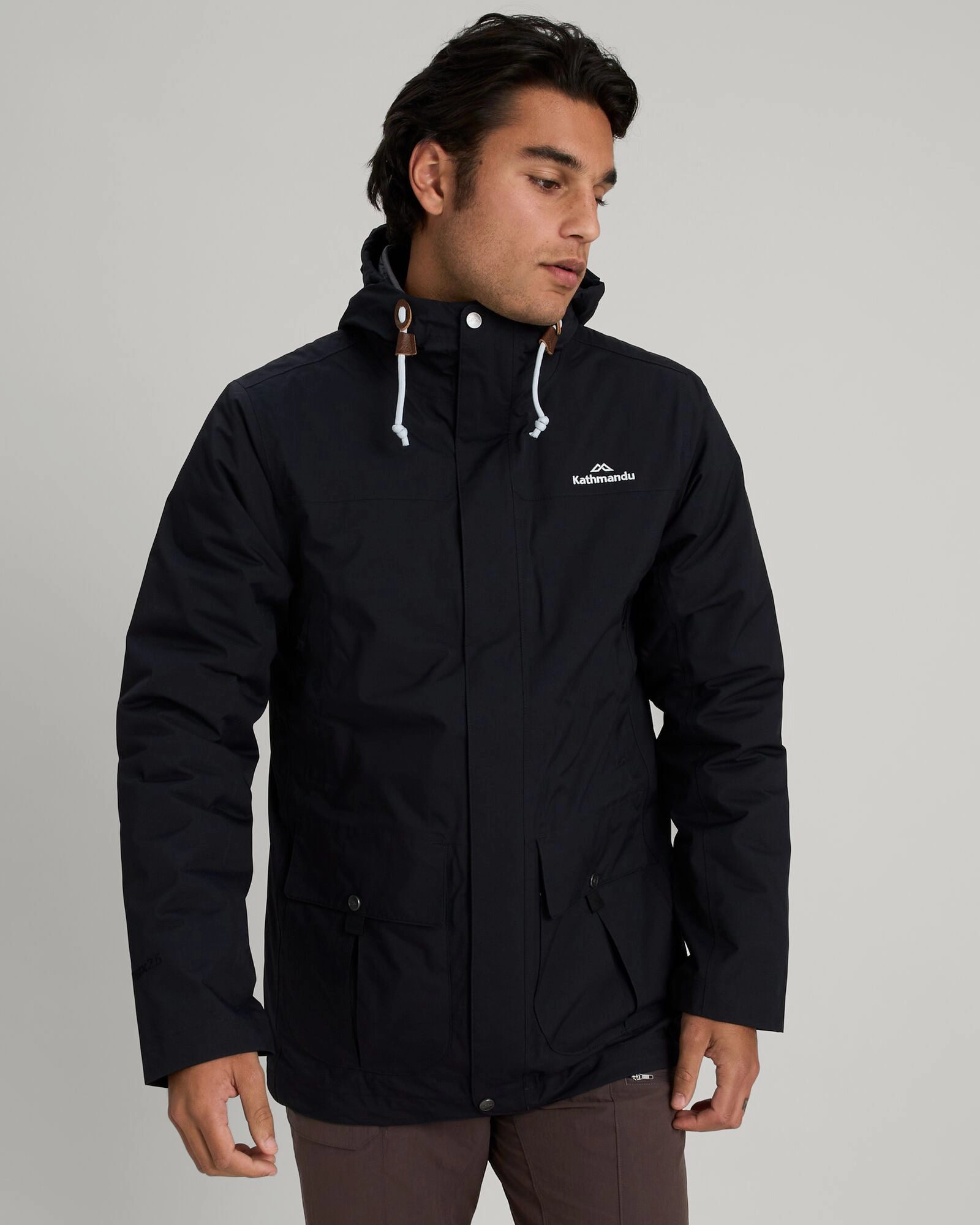 Men's Benmore 5-in-1 Jacket - Black water proof Packable Style