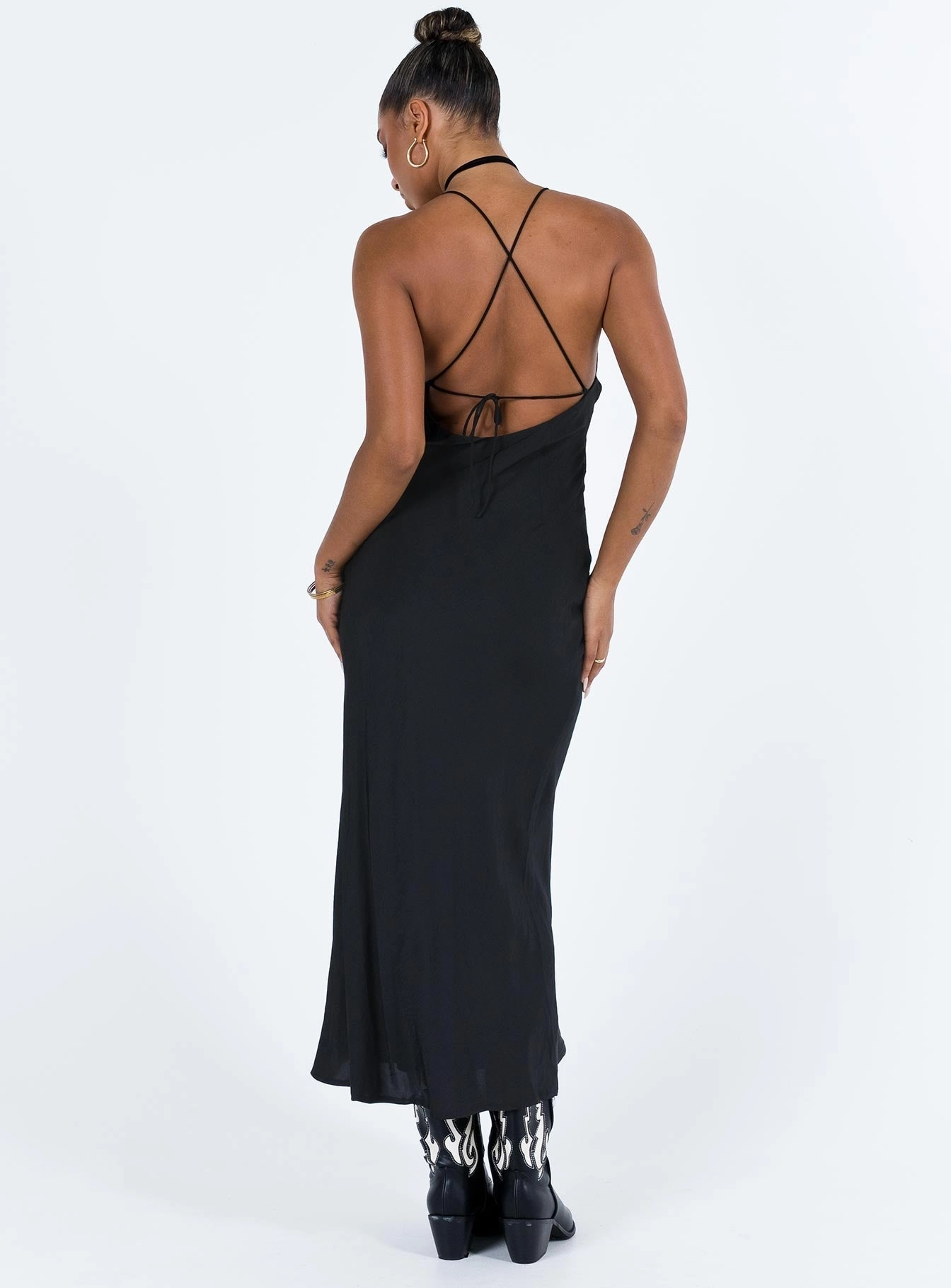 Lainge Maxi Dress Black Trendy summer outfit