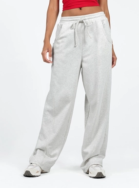 Lanter Pants Grey Marle Chilly Weather Long Wear