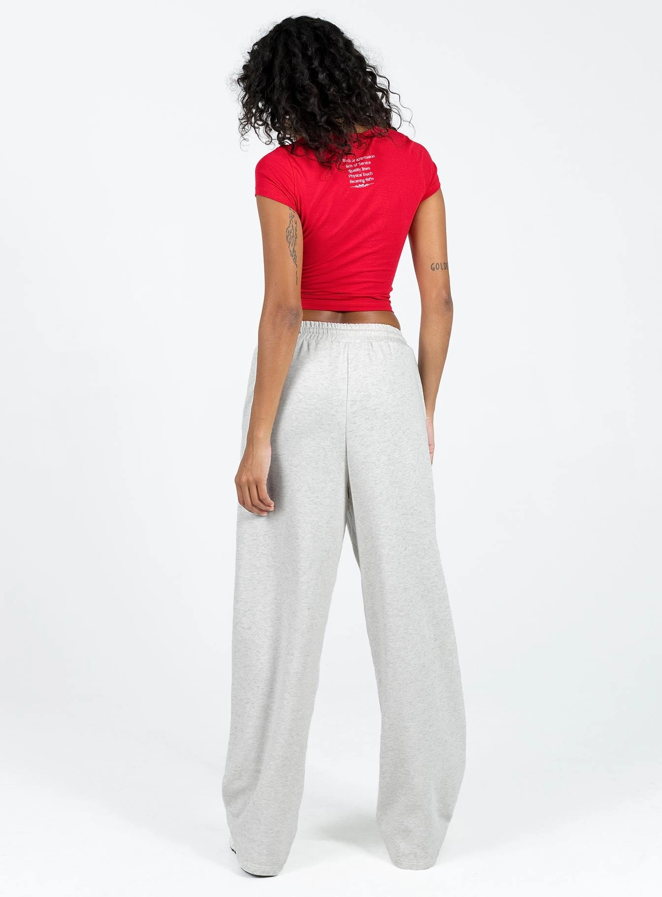 No Fuss Fashionable Appeal Lanter Pants Grey Marle