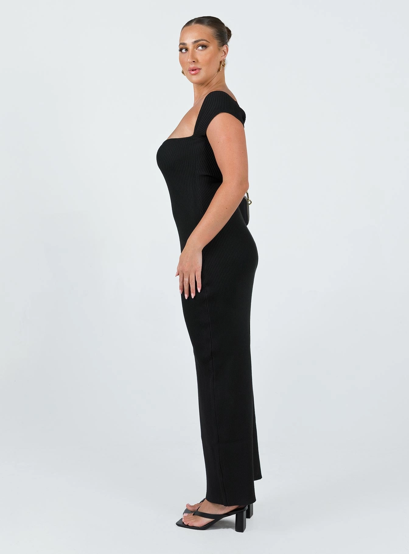 Light and breezy summer dress Larissa Maxi Dress Black
