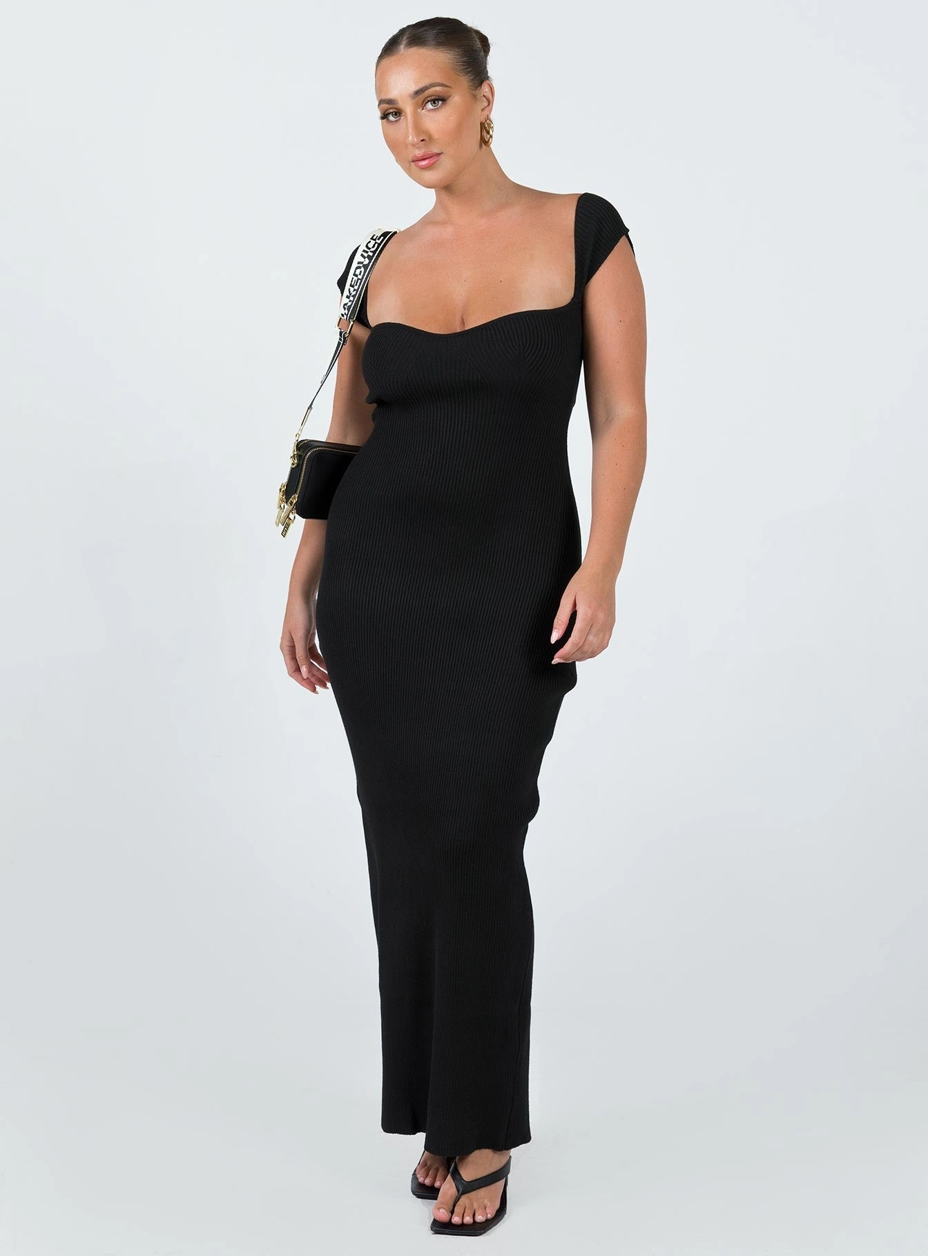 Larissa Maxi Dress Black Daytime Mood Emerging-Brand