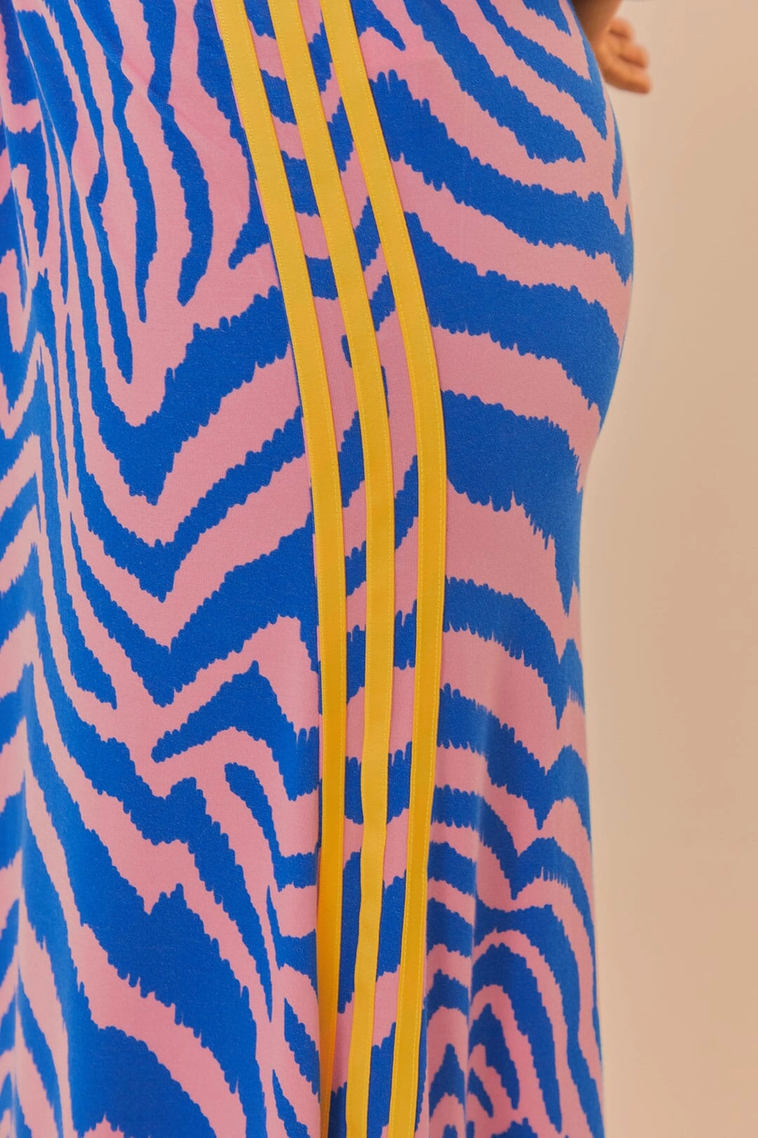 light texture Blue Adidas Farm Rio Maxi Skirt