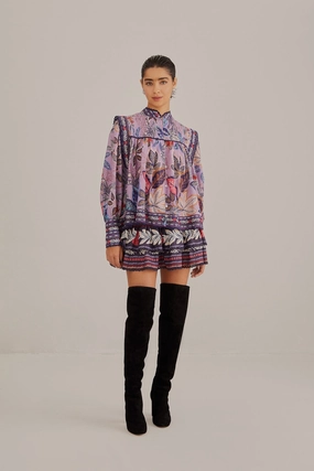 Chic Appeal Lavender Wild Night Mini Skirt