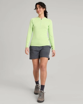 WTR-Seeker Women's Splash Long Sleeve Top - Glowy Fashion Essentials Luxury Fiber Blend