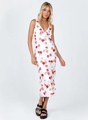 Everyday Look Nellie Maxi Dress White Floral