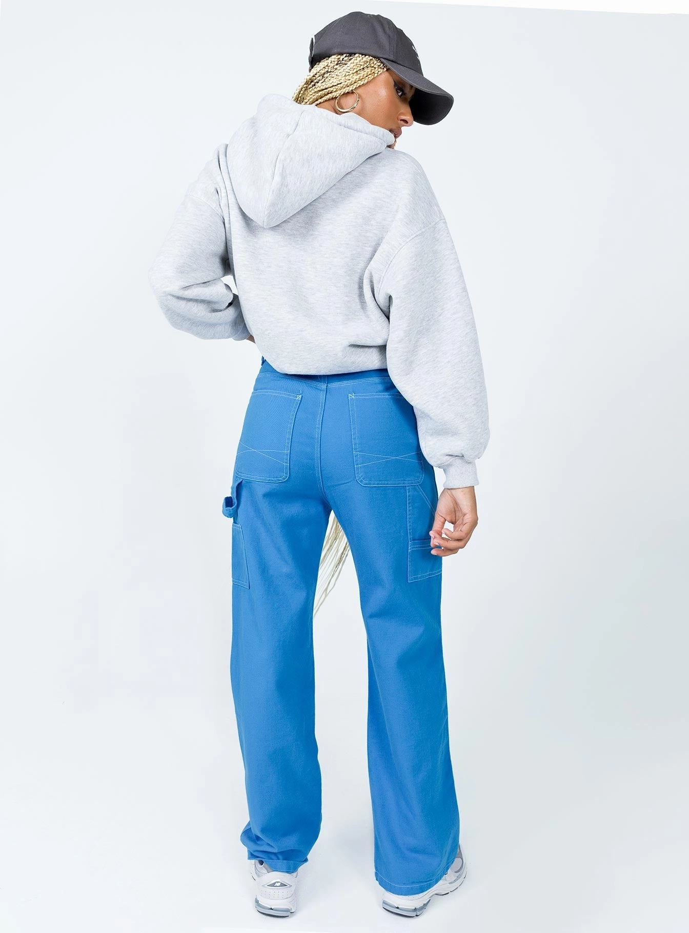Chill Vibes Leisure Straight Leg Jeans Blue