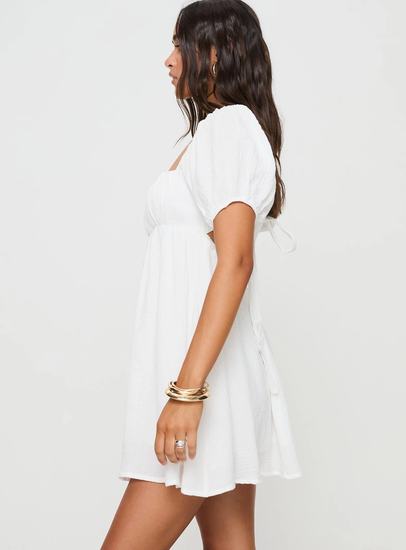 Let's Dance Mini Dress White Trend Smart Balanced Light