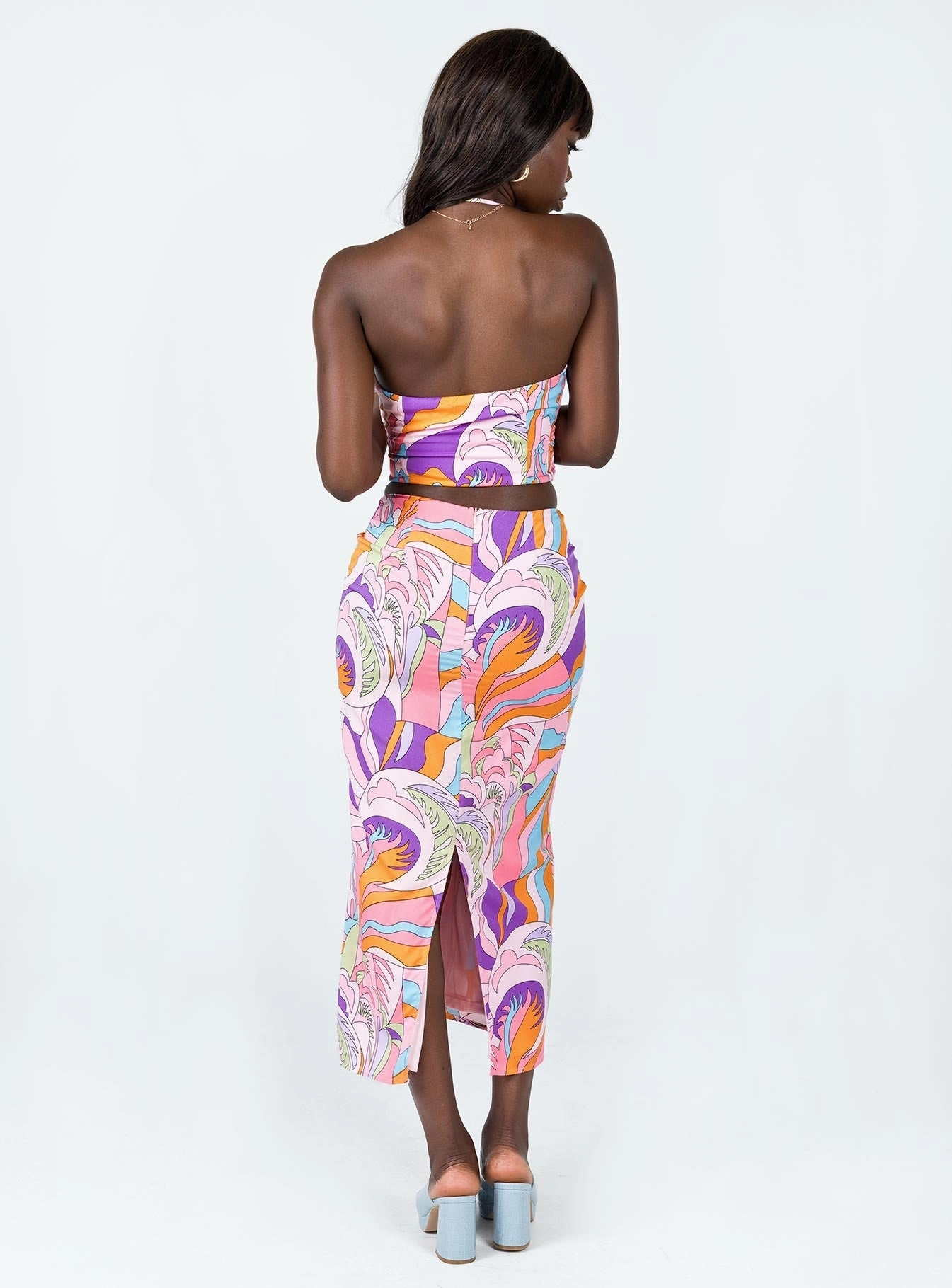 Amora Set Pink Multi Hand Painted Local Artisan