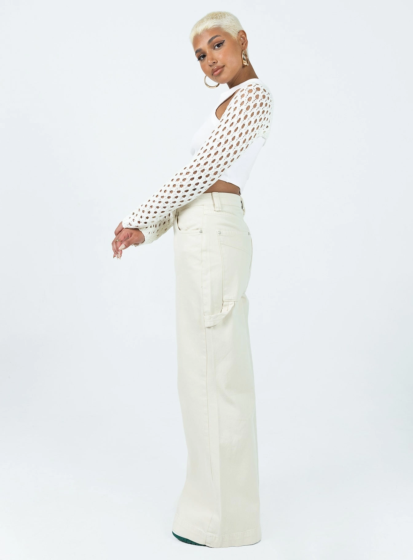 The Ragged Priest Stone Sweeper Jean Daily Uniform Non Fade Fabric