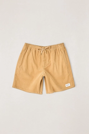 Classic Cord Jam Ochre floral shorts