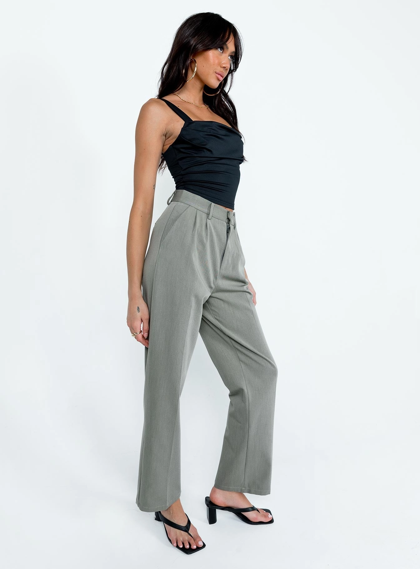 NonSlipInnerGrip Codi Pants Grey