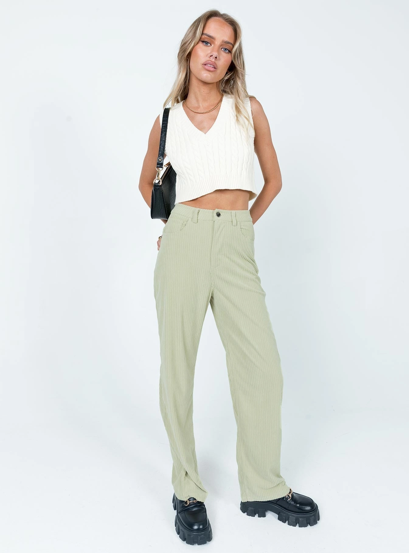 Perfect Comfort Fit Lisa-Rosa Pants Green