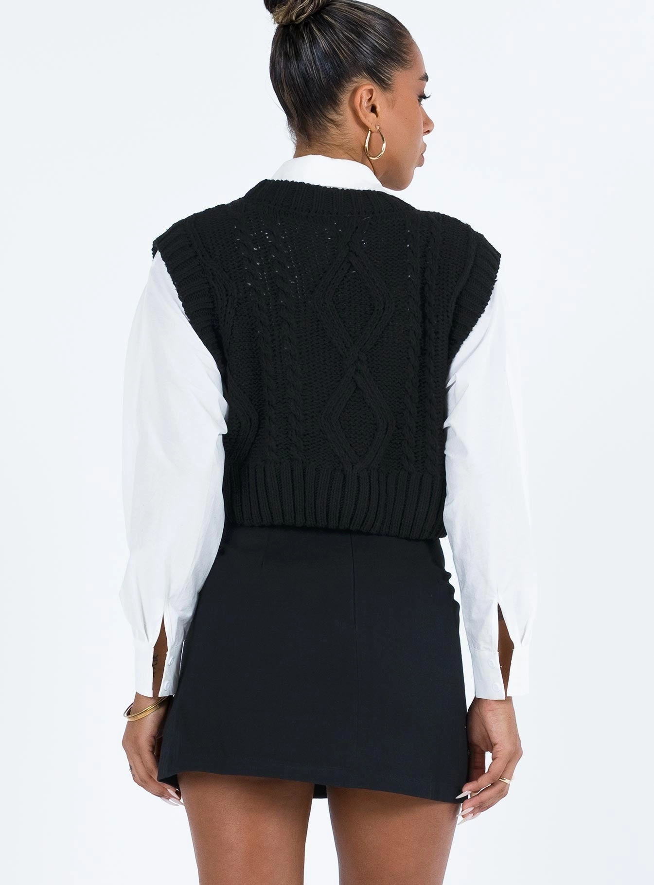 Light Edge Abrasion resistant Lolita Mini Skirt Black