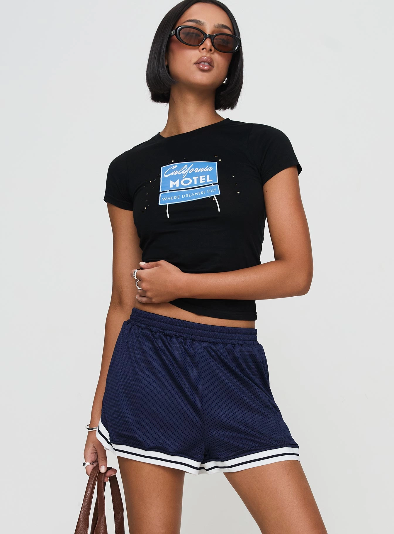 Easy Fit Wear Slim Stretch Longer Days Short Navy